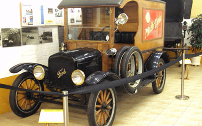 Carros antigos são o apelo do museu