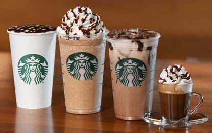 Starbucks lança cardápio de inverno